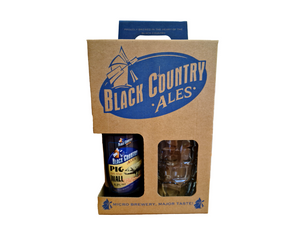 Tankard Pint Glass & Bottle of Ale